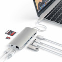 Satechi ST-TCMA2S sülearvuti dokk/portide replikator USB 3.2 Gen 1 (3.1 Gen 1) Type-C hõbedane