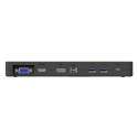 Fujitsu L100 USB Type-C portide replikaator 2 juhtmega USB 3.2 Gen 1 (3.1 Gen 1) Type-C must
