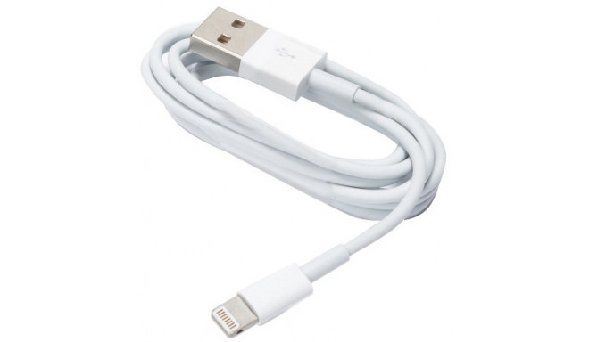 Forever kaabel Lightning - USB-A 1m, valge