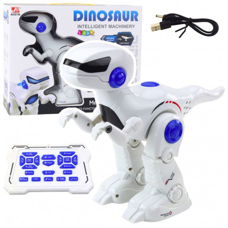 intelligentne robotdinosaur Tyrannosaurus Rex kaugjuhtimispuldiga