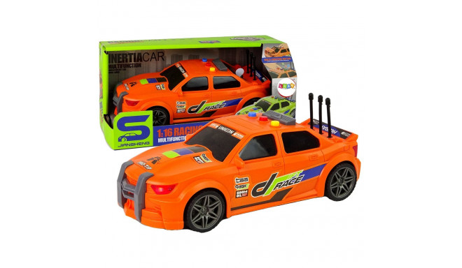 sportauto võidusõidu tuled helid oranž 1:16