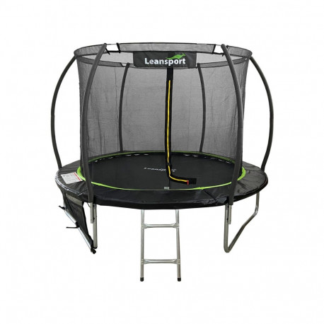 trampoliin LEAN Sport Max 10ft must-roheline