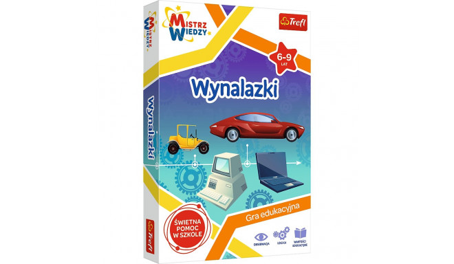 Gra dla dzieci Wynalazki Mistrz Wiedzy Trefl 01958