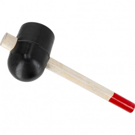 Kummivasar 1115g, fi=90mm, puidust käepide