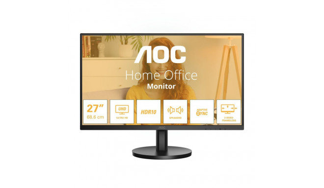 Monitor - AOC B3 U27B3A 27" 4K UHD IPS 350 cd/m² HDMI DisplayPort Black