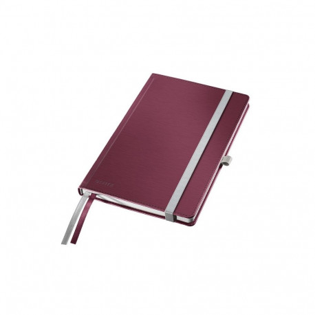 Kaustik Leitz Style A5 Hard ruut. 80lehte, granaatpunane