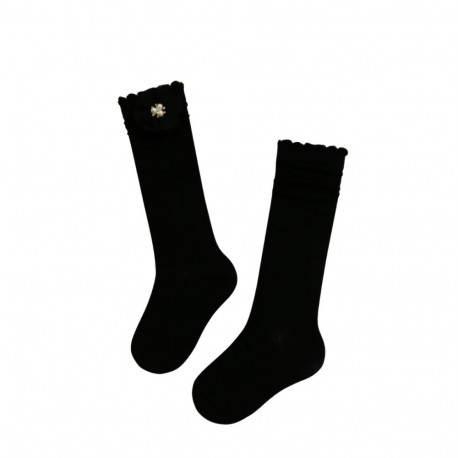 SOKISAHTEL BETTINA musta värvi lipsuga põlvikud lastele 438, 443