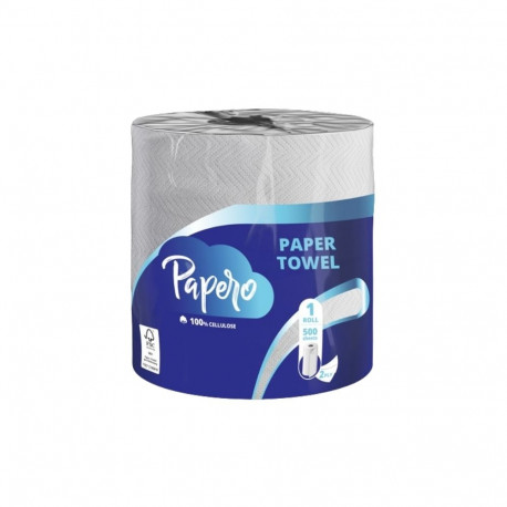 Rullkäterätik PAPERO, 2 kihti, 1 tk, 500 lehte