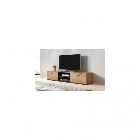 Cama TV stand SOHO 180 lefkas oak/black