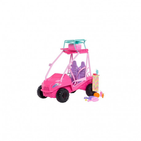 Barbie Mysteries: Beach Detectives Ultimate Beach Buggy Vehicle Playset with 10+ Accessories