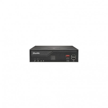 Shuttle Slim PC DH810 , S1851, 1x HDMI (2.1), 1x DP, 1x USB-C (DP), 1x 2.5", 2x M.2, 2x LAN