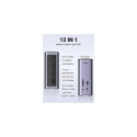 Ugreen USB-C Docking Station 12-in-1 Wired Silver