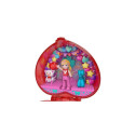 Polly Pocket Doll &amp; Playset, Mattel 80th Anniversary Ring Box, Jewelry Box with Pet and Wear