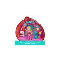 Polly Pocket Doll &amp; Playset, Mattel 80th Anniversary Ring Box, Jewelry Box with Pet and Wear