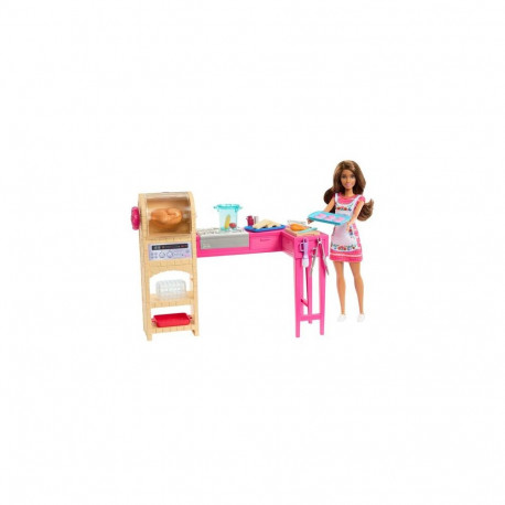 Barbie and Teresa Recipe for Friendship Teresa Doll & Kitchen Playset with 20+ Accessories