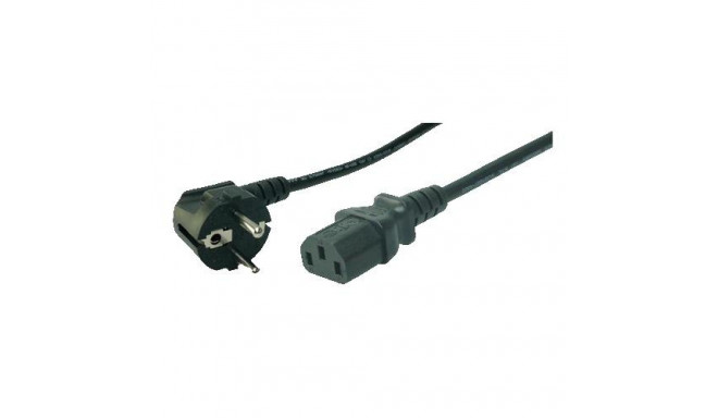 LogiLink CP095 power cable Black 3 m CEE7/7 C13 coupler