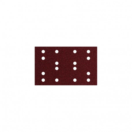 Metabo Hook and loop sanding sheets 80 x 133 mm, P 80, 16 holes, with hook and loop (SRA) (635192000