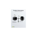 Goobay Dual Monitor Mount Flex, Black