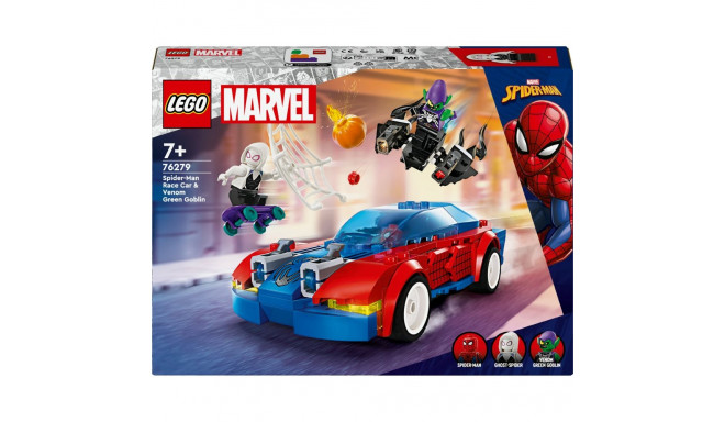 "LEGO 76279 Marvel Super Heroes Spider-Mans Rennauto & Venom Green Goblin"