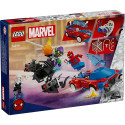 "LEGO 76279 Marvel Super Heroes Spider-Mans Rennauto & Venom Green Goblin"