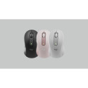 "Logitech Signature M650 Mouse optical 5 buttons wireless Bluetooth 2.4 GHz Bolt USB receiver rose"