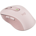 "Logitech Signature M650 Mouse optical 5 buttons wireless Bluetooth 2.4 GHz Bolt USB receiver rose"