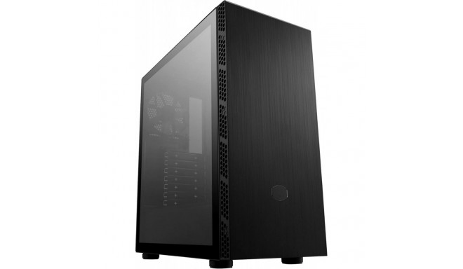 Case MasterBox MB600L v2 without ODD, tempered glass panel