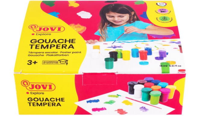 Jovi guaššvärvid 12tk