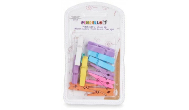 Pincello kinnitusklambrid Wood Multicolour M