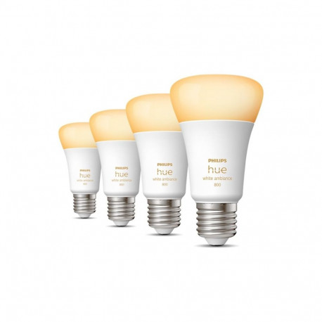 Hue WA 6W A60 E27, 4pcs pack | E27 | 6 W | Warm White 2200-6500K | Bluetooth and Zigbee