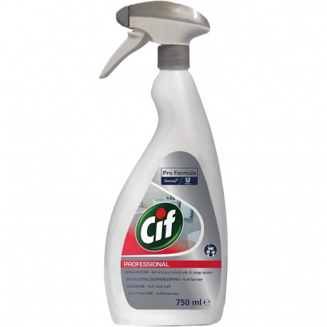 Puhastusvahend sanitaarruumidele CIF Professional 2in1 750ml