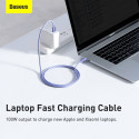 Baseus Crystal Shine Series cable USB cable for fast charging and data transfer USB Type C - USB Typ