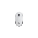Logitech MOUSE USB OPTICAL M100/WHITE 910-006764