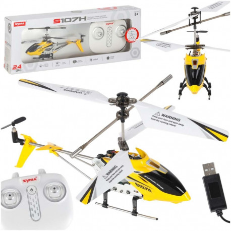SYMA S107H RC helikopter 2.4GHz RTF kollane