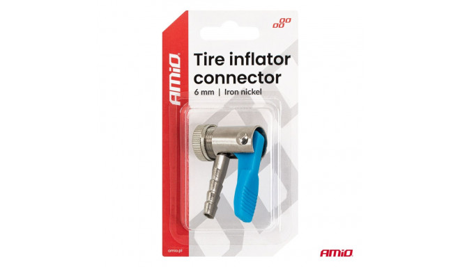 Vastupidav voolikuadapter 6mm lukustiga