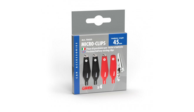 Mikro klambrid akule 4tk, 45mm