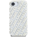 Karl Lagerfeld IML Repeat Logo iPhone 16e Case - Gold