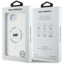 Karl Lagerfeld IML Metal Karl Head MagSafe Case for iPhone 16e White Karl Lagerfeld IML Metal Karl Head MagSafe Case for iPhone 16e White
