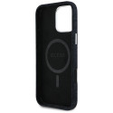 Guess Denim Triangle Logo MagSafe case for iPhone 16 Pro - black
