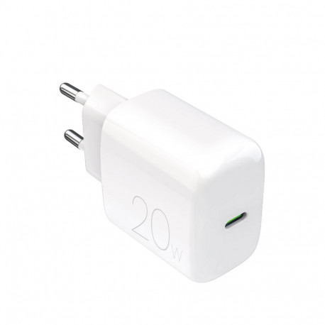 Puro PROLITE 20W USB-C Wall Charger - White