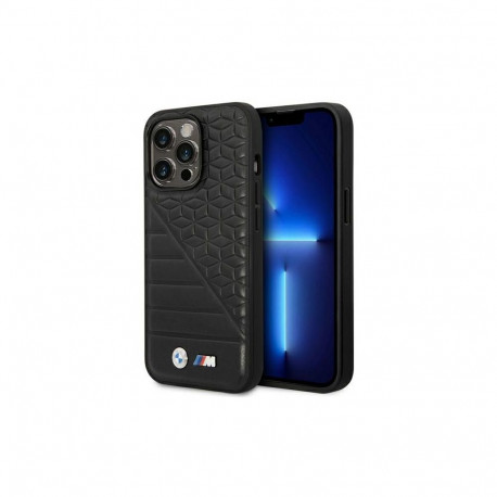 BMW Bi Pattern Case for iPhone 14 Pro 6.1" - Black