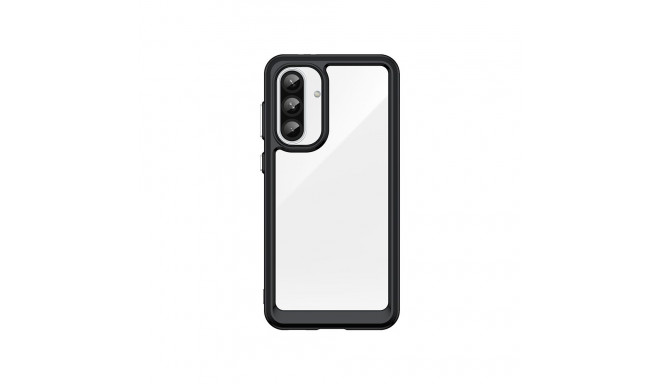 Outer Space Case for Samsung Galaxy A36 Cover with Flexible Frame - Black