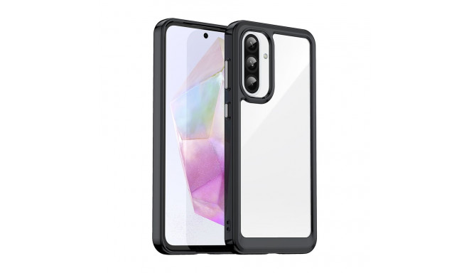 Outer Space Case for Samsung Galaxy A26 Cover with Flexible Frame - Black