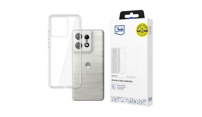 3mk Clear Case for Motorola Edge 50 Pro - transparent