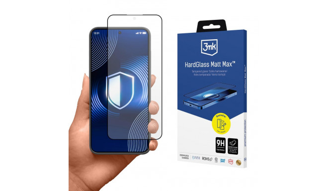 Matte tempered glass 3mk HardGlass Matt Max for Samsung Galaxy S24