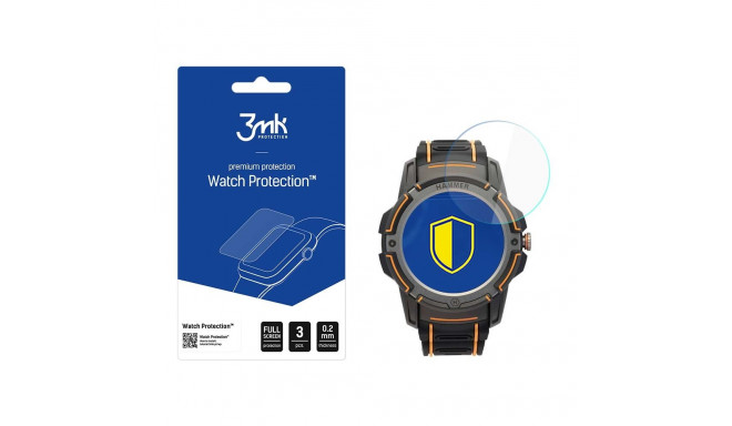 3mk Watch Protection FlexibleGlass Hybrid Glass on Hammer Watch Plus