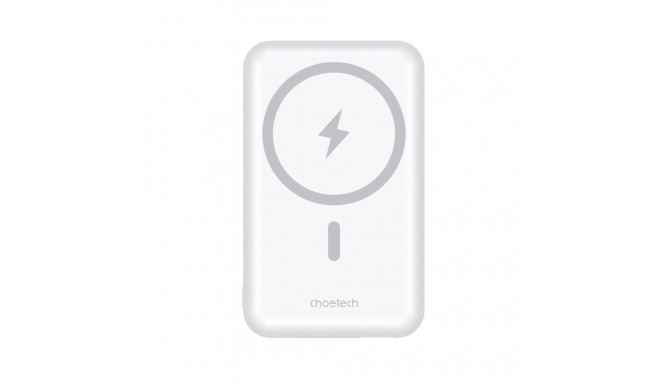 Choetech akupank 10000mAh B663 20W MagSafe USB/USB-C, valge