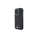 BMW M Smooth Full Wrapped Metal MagSafe Case for iPhone 16 Pro Max - Black