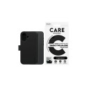 CARE by PanzerGlass Feature Tango 2in1 Wallet MagSafe Case for iPhone 16 - Black