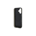 Mercedes MB Double Layer Crossed Lines MagSafe case for iPhone 16 - black